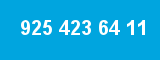 925 423 64 11